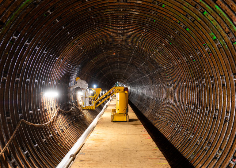 Sanierung Alter Elbtunnel in Hamburg