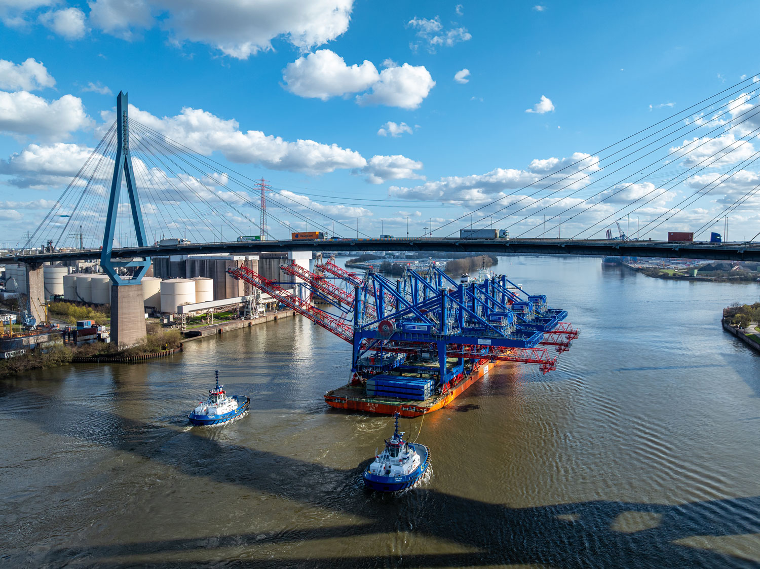 Neue Containerbrücken für das CTA